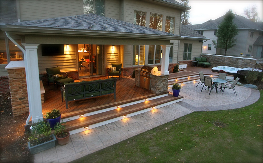 Deck & Patio Construction project in Wilmette, IL